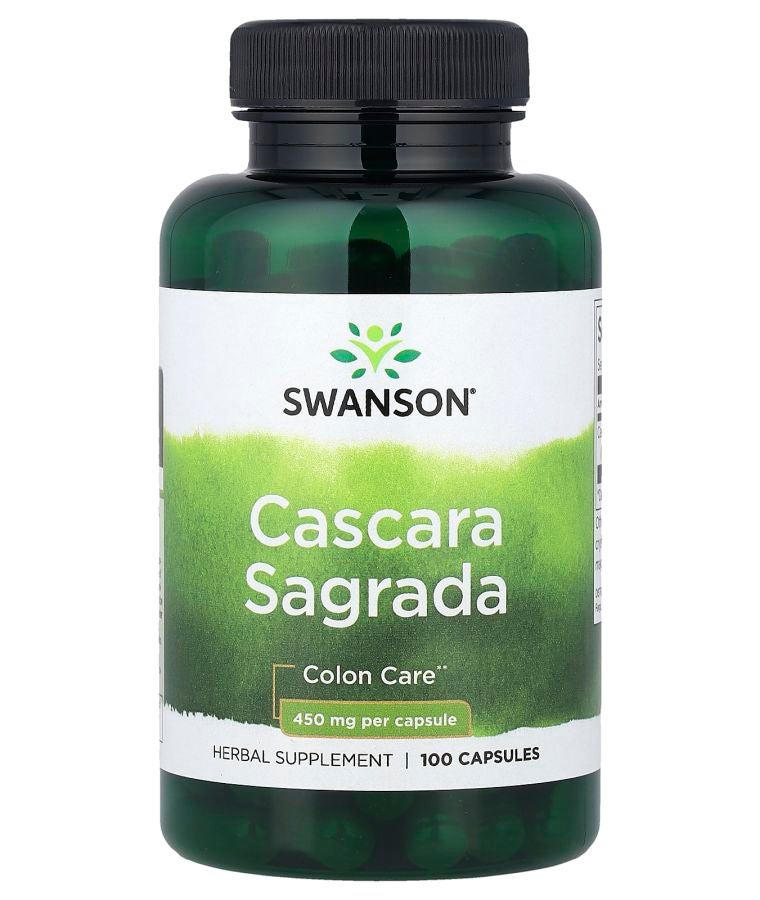 Cascara Sagrada 450 mg 100 Capsules