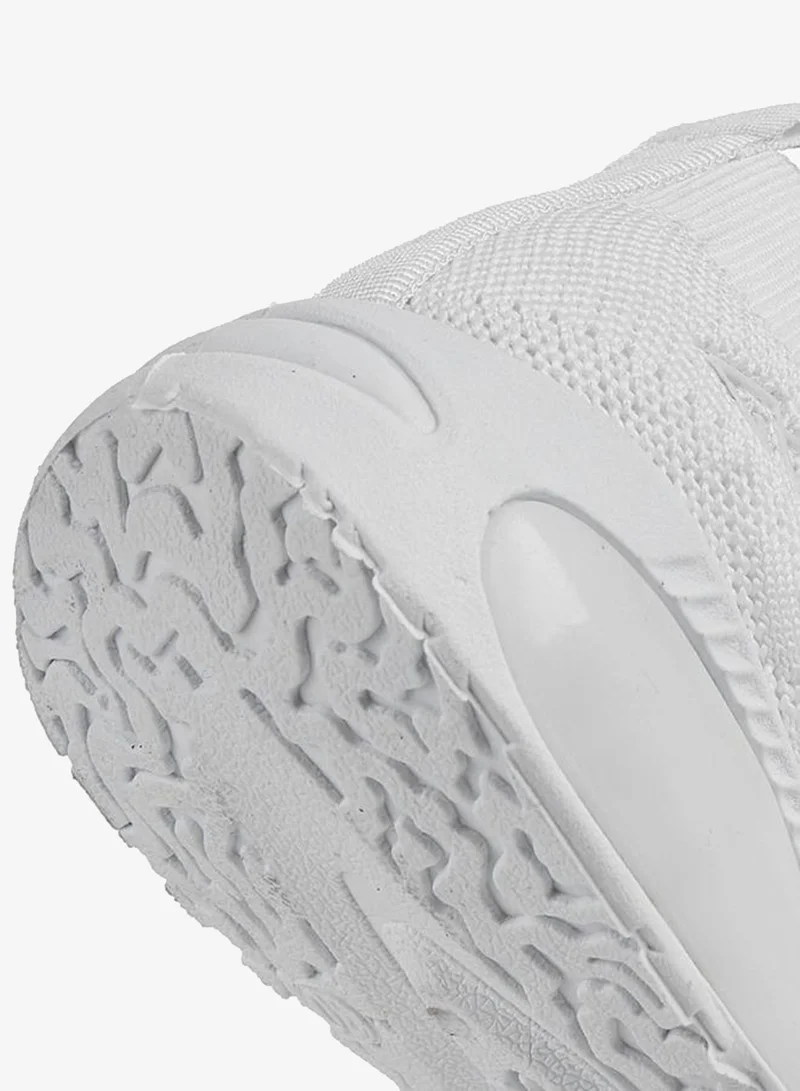 Oaklan by Shoexpress WHITE Textured Slip-On Sports Shoes With Pull Tab for Women | Best Price UAE