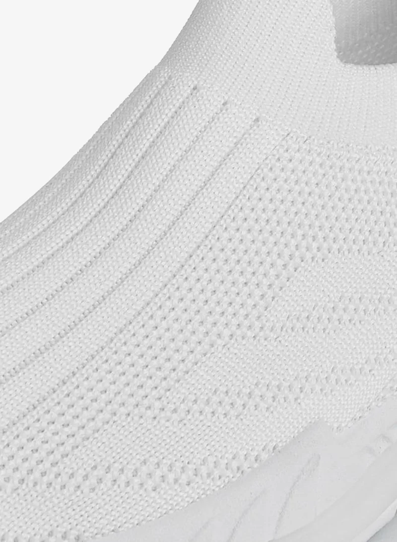 Oaklan by Shoexpress WHITE Textured Slip-On Sports Shoes With Pull Tab for Women | Best Price UAE