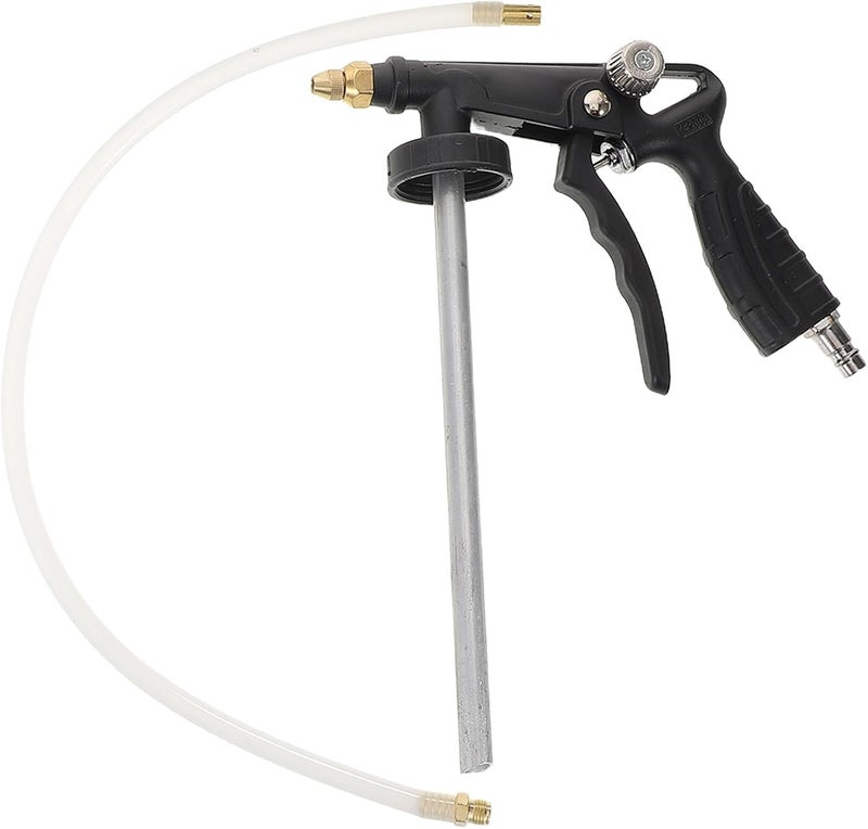 Automotive Undercoating Sprayer Gun, Chip Guard Coating Tool, Heavy Duty Metal Spray Gun for Truck Bed Liner, Black Non-Adjustable, Pneumatic Automotive Rustproofing Application - Image 1