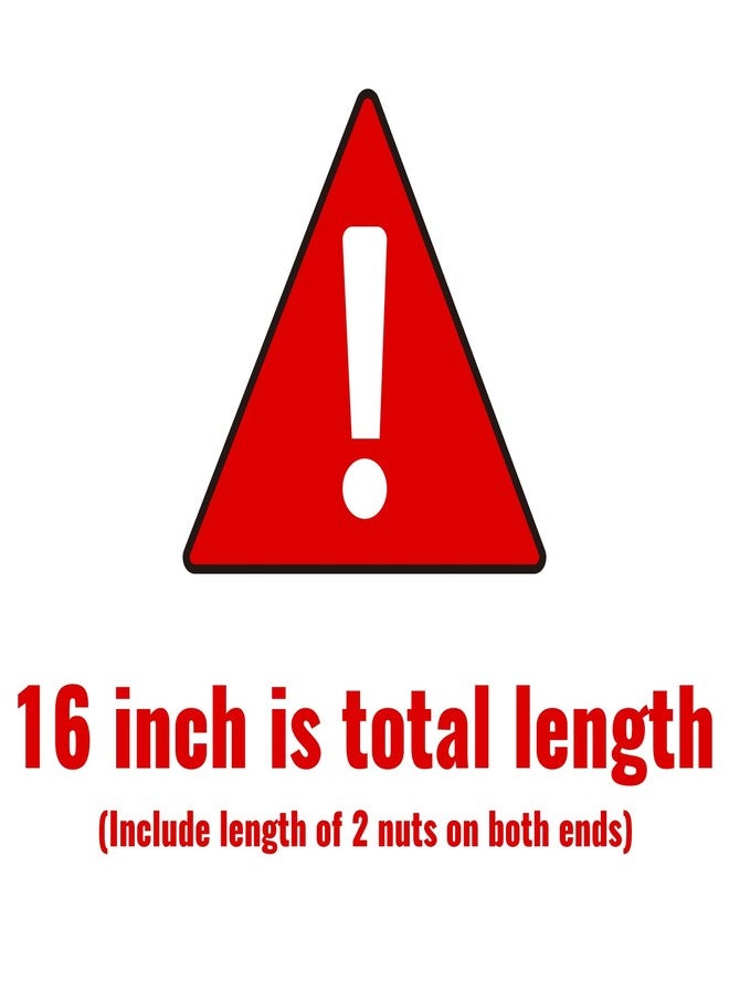 SUNGATOR (عبوة من قطعتين) أنابيب إمداد صنبور SUNGATOR مقاس 16 بوصة، خيط أنثى 3/8 بوصة × خرطوم حوض خيط FIP مقاس 1/2 بوصة، أنبوب إمداد صنبور مضفر من الفولاذ المقاوم للصدأ مقاس 16 بوصة للحمام، مع مفتاحين وشريط مانع للتسرب - Image 2