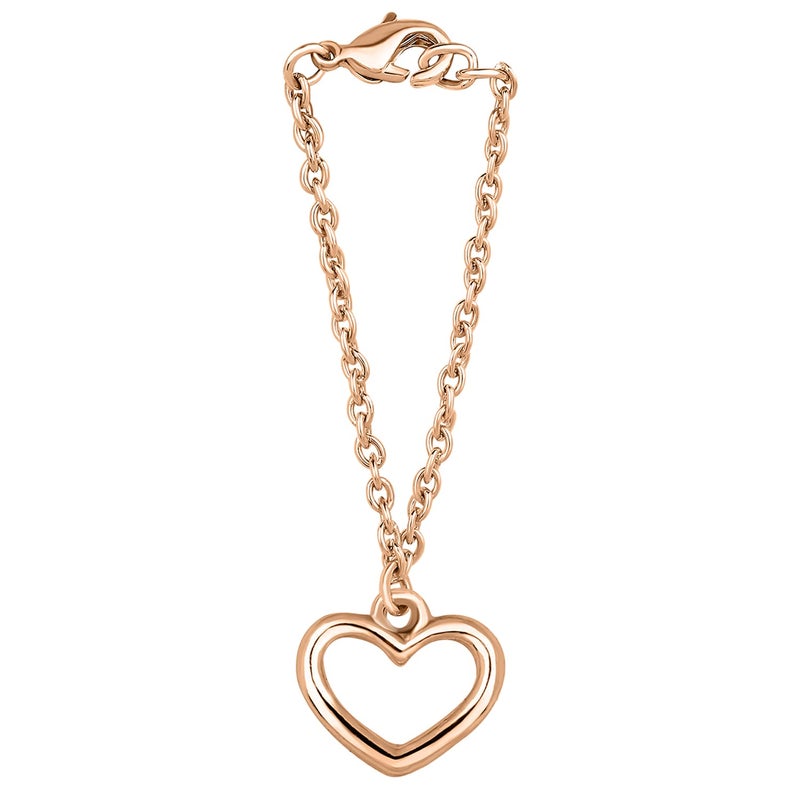 Mahi Heart Shaped Wrist Watch Charm Jewellery Accessorries for Women & Girls Jewellery (WC1001016Z) - Image 4
