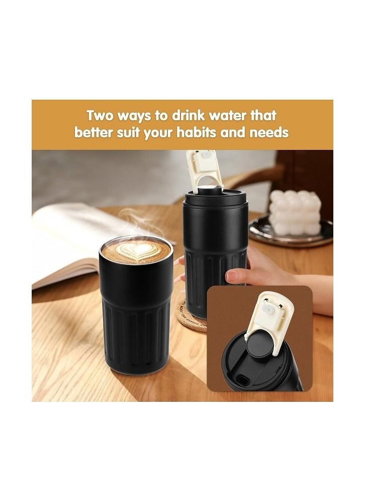 Generic Smart Thermos Coffee Cup with LED Temperature Display – Portable Travel Mug for Hot & Cold 450ml  - Image 4