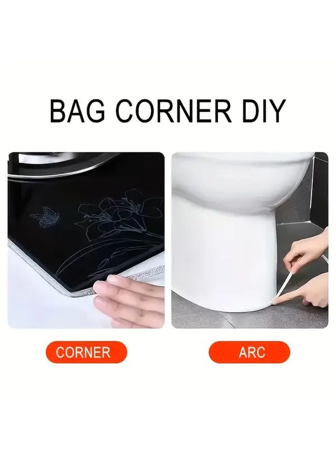 White Self Adhesive Waterproof Seam Tape 300cm For Kitchen Countertops Sinks Bathrooms - Image 5