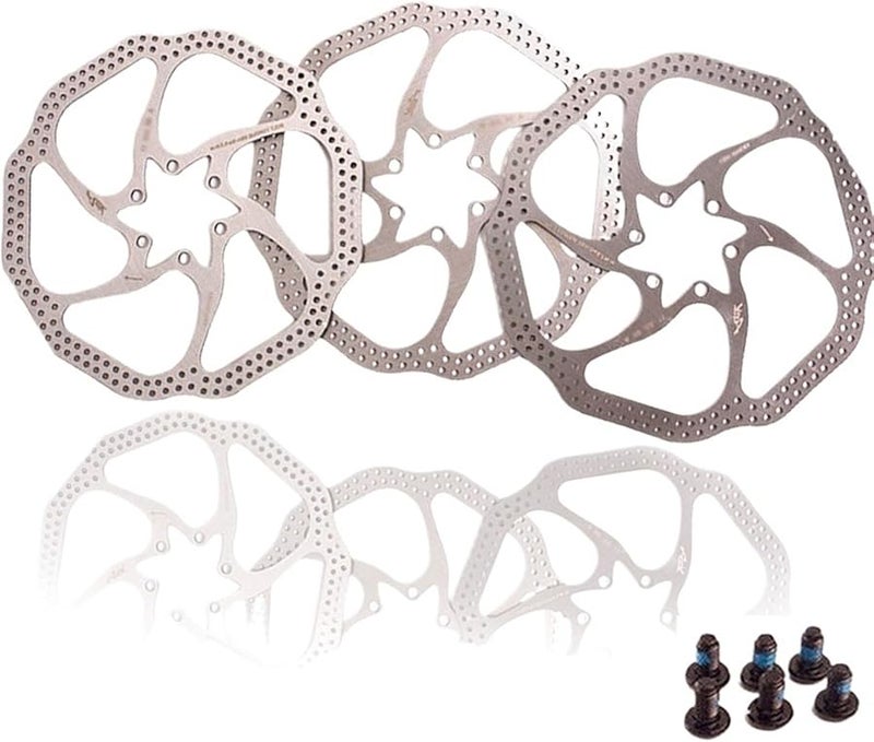 Mountain Bike Hydraulic Disc Brake Rotor 160mm 6 Bolt Multicolor 160 Cycling Parts - Image 3