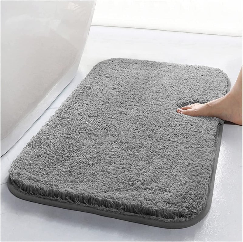 SIWAN Ultra Absorbent Bath Rugs Bathtub Mat Bathroom Rug Mats 40x60 cm Pack of 1 - Image 2