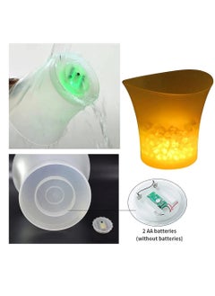 Lucky Power Portable Colorful Gradient Ice Bucket with Bluetooth Speaker and LED Lighting for Parties Multicolour  - Image 2