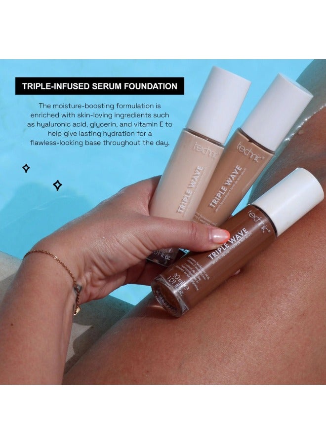 Technic Sundrenched Triple Wave Serum Foundation - Beige - Image 5
