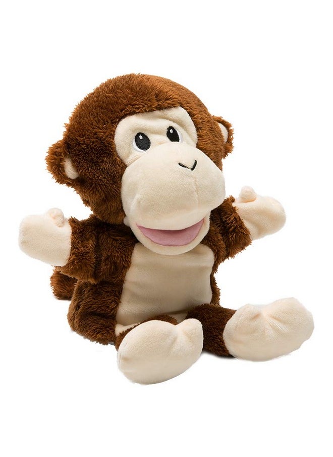 HollyHOME - Hand Puppets Monkey Animal Puppets Zoo Plush Animal Toys 13 Inches - Image 1