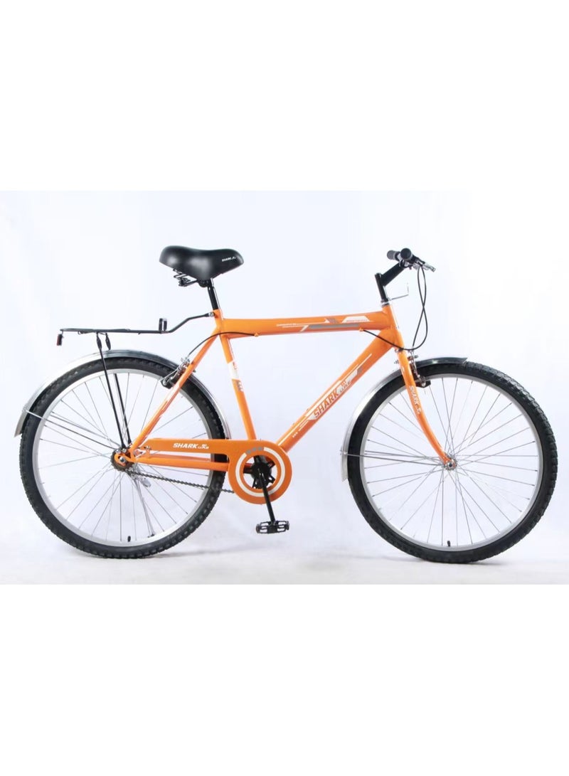 Shark 61 U.A.E 26" Inch Two Wheeler Mountain Bike With Rear Carrier - Image 2