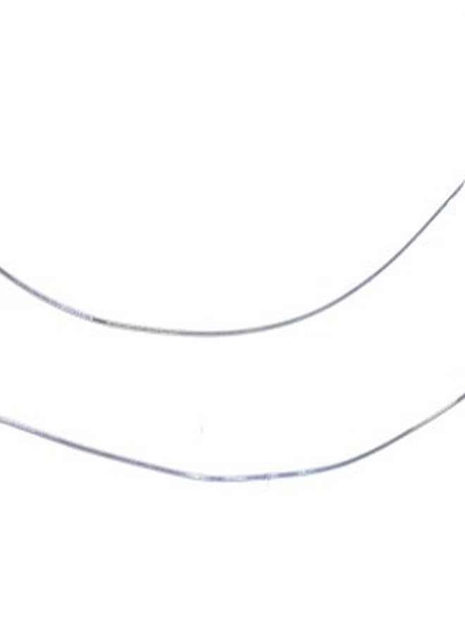 uGems 28 Gauge Platinum Wire 99.9% Pure Platinum Durable for Jewelry Making, Industrial, Scientific, Electrolysis, Craft Projects 6 Inches (SKU 14242) - Image 1