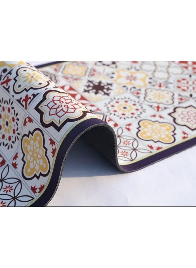 Home-Cloud حصائر مطبخ مطاطية HomeCloud للأرضية مجموعة من 2 قطعة | غير قابلة للانزلاق، سجادات ناعمة ماصة للمطبخ، وغسيل الملابس، والممرات | 120x40 سم، 40x60 سم | سمك 4 مم (متعدد الألوان) - Image 2