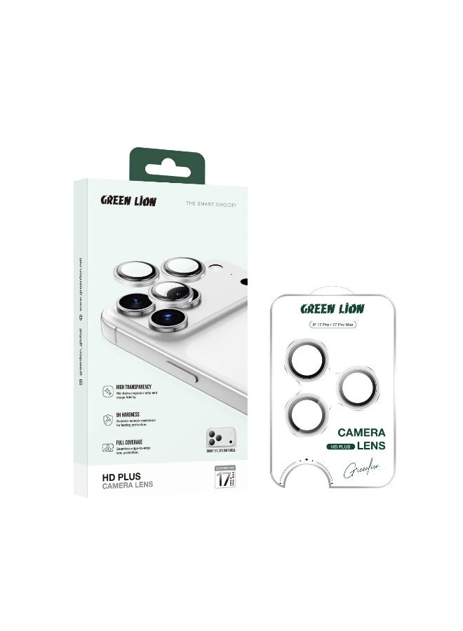 GREEN LION iPhone 17 Pro/17 Pro Max HD Plus Camera Lens/ Ultra-Clear Lenses/ 9H Durable Glass/ Anti-Fingerprint/ Shatter Protection/ Water Resistant/ HD Clarity - Blue Titanium - Image 4
