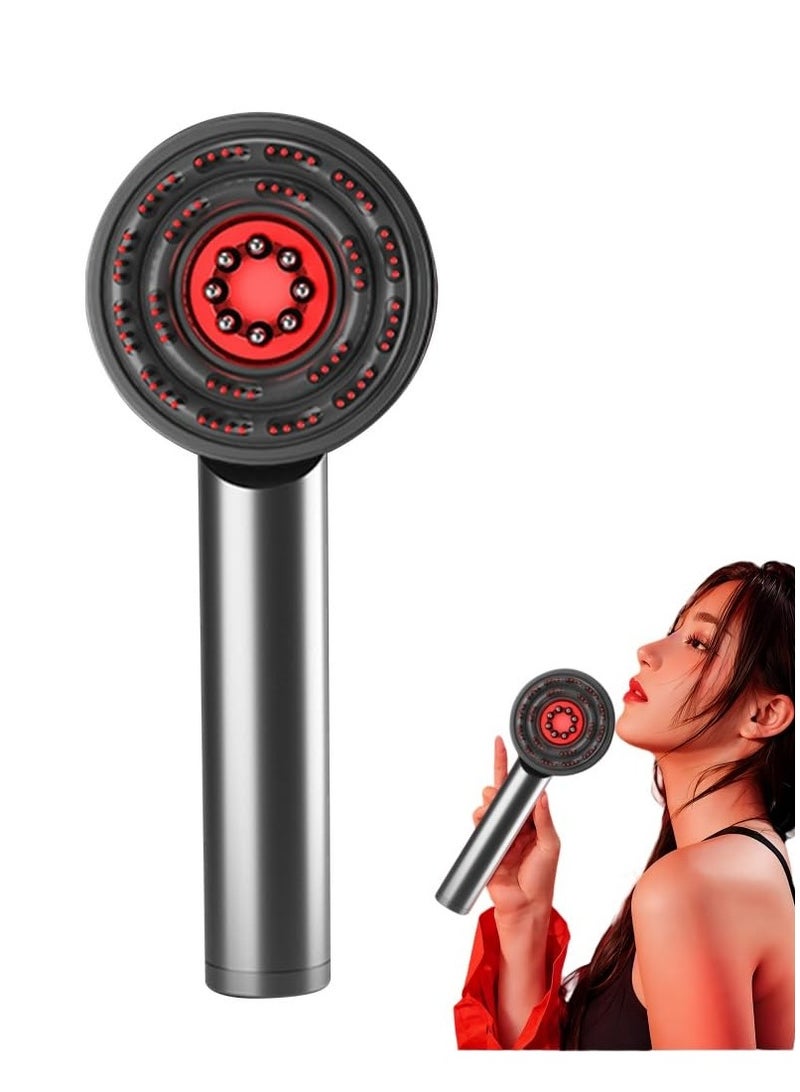 Scalp Massaging Brush Red Light Hair Comb Stimulates Hair Growth Comb Thinning Hair Treatment Therapy Comb Handheld Head Scratcher Massager Brush for Women and Men - Image 1