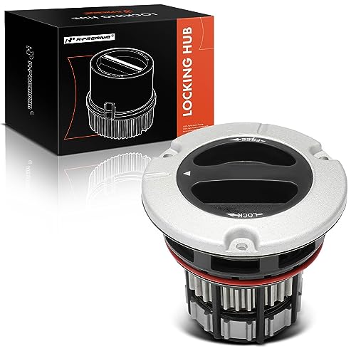 A-Premium 4WD Manual Locking Hub Actuator Compatible with Ford F-250 Super Duty, F-350 Super Duty, F-450 Super Duty, F-550 Super Duty, 2005-2020, Front Driver or Passenger Side - Image 1