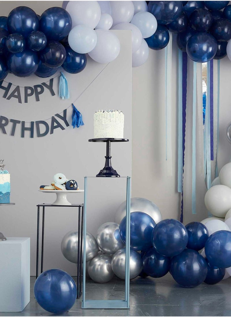 Ginger Ray Bunting - Happy Birthday with Tassels - Blue - Image 4