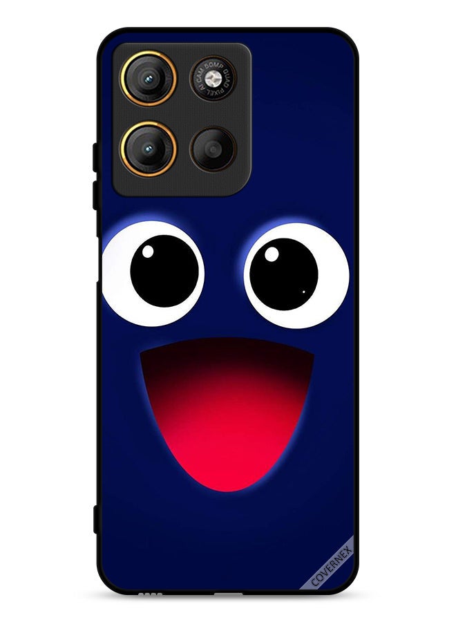 Covernex Motorola Moto G15 Protective Case Cover Happy Smiley
