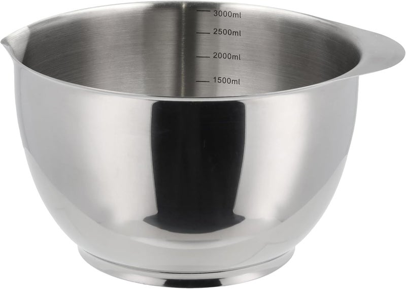 Rosti Precision Craft Mixing Bowl Set of 3 15L2L3L Elevate Your Culinary Experience Stylish Nesting Bowls for Effortless Cooking and Baking - Image 2