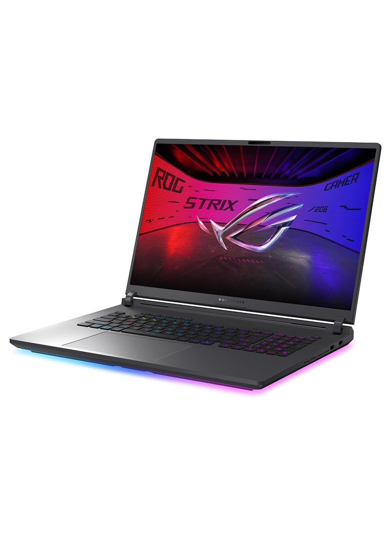 أسوس لابتوب ROG Strix G18 (2025) بشاشة 18 بوصة، مع معالج Core Ultra 9 275HX/32 جيجابايت RAM/1 تيرابايت SSD/16 جيجابايت بطاقة رسومات NVIDIA GeForce RTX 5080/لون رمادي إكليبس إنجليزي - Image 3