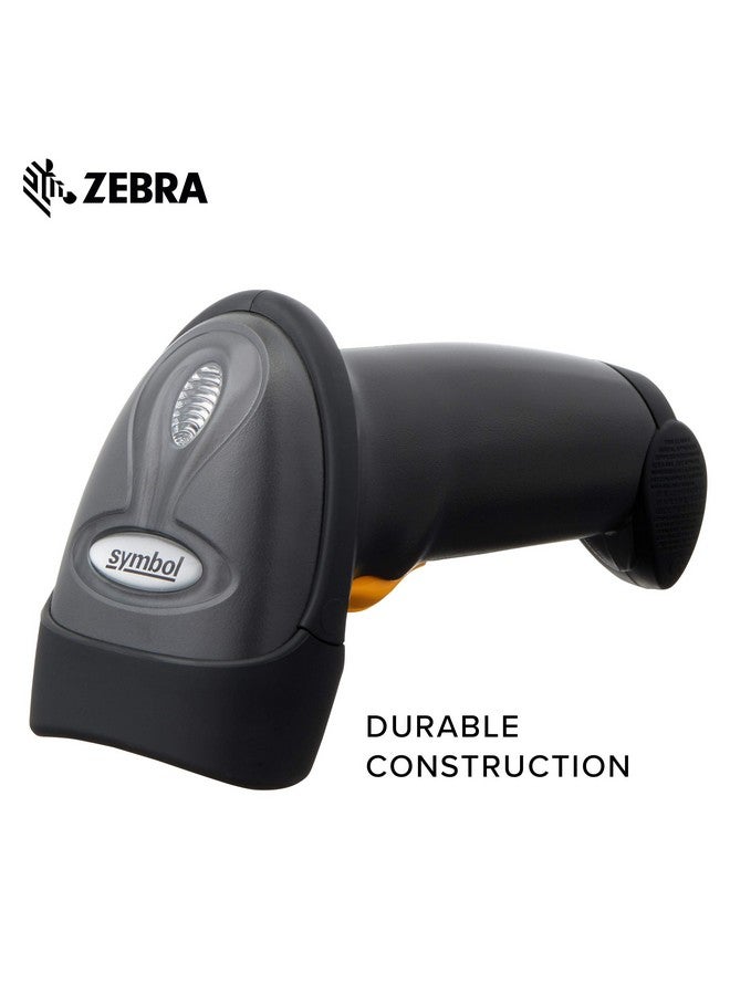 Symbol Zebra LS2208 Series Corded Handheld Standard Range Laser Scanner Kit with Gooseneck Stand and Cable Twilight Black LS2208-SR20007R-NA - Image 4