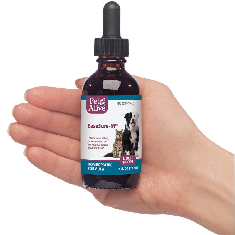PetAlive EaseSure-M Calming Drops for Dogs and Cats â€“ Natural Homeopathic Care for Nervous System Health â€“ Supports Everyday Comfort, Reduced Muscle Twitching, and Quiet Relaxation â€“ 59 mL Liquid - Image 3