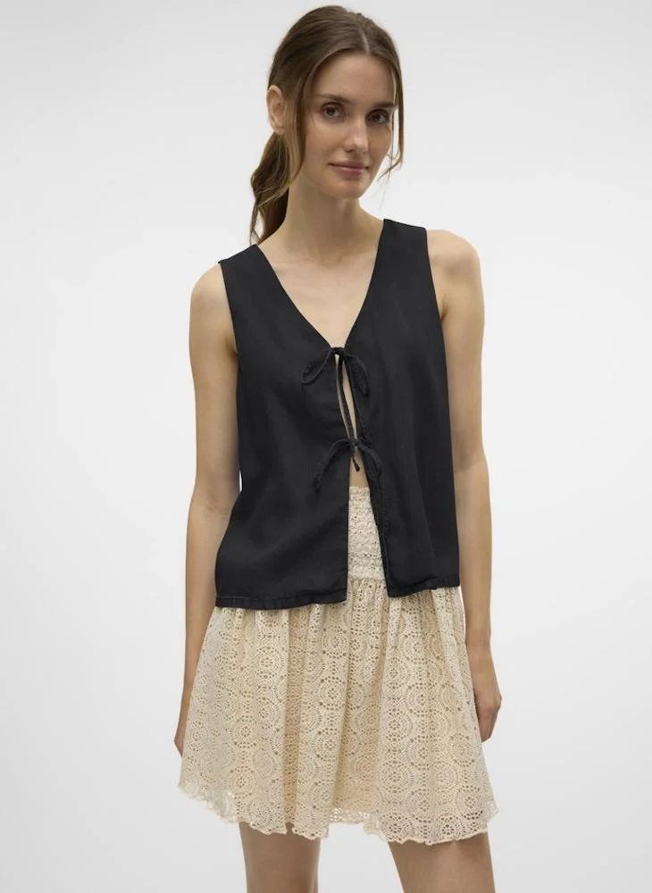 فيرو مودا Vmfleur String 2Way Tencel Top