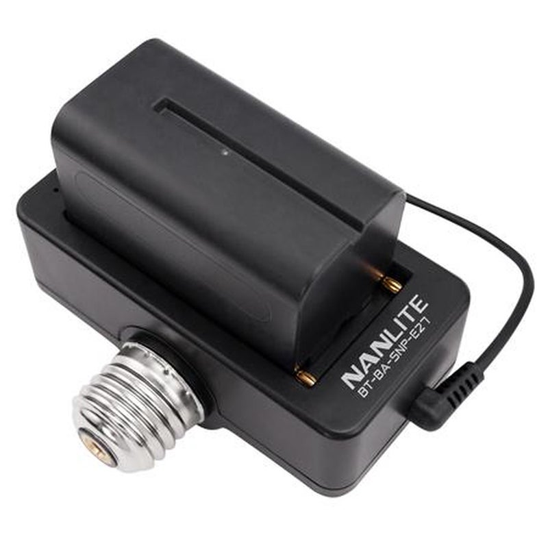 NANLITE NP-F Battery Adapter and Mount for PavoBulb 10C - Image 3