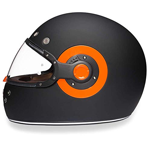 Daytona Helmets Retro Full Face Motorcycle Helmet - DOT Approved Vintage Helmet for Motorcycles, Cruisers, Scooters & Mopeds - Retro Motorcycle Helmets for Men, Women and Youth - Image 2