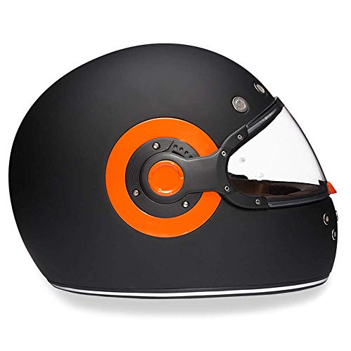 Daytona Helmets Retro Full Face Motorcycle Helmet - DOT Approved Vintage Helmet for Motorcycles, Cruisers, Scooters & Mopeds - Retro Motorcycle Helmets for Men, Women and Youth - Image 4