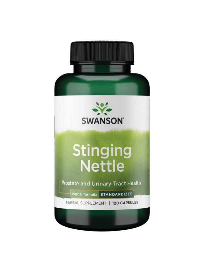 SWANSON مكمل الأعشاب القراص لدعم صحة البروستاتا وصحة المسالك البولية تركيبة طبيعية تدعم صحة الجهاز التنفسي وتوازن السوائل (120 كبسولة) - Image 2