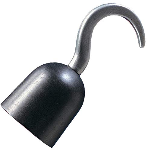 Rubies Unisex Plastic Pirate Hand Hook Costume Accessory for Themed Parties and Halloween, As Shown, 8" x 4" - Image 4
