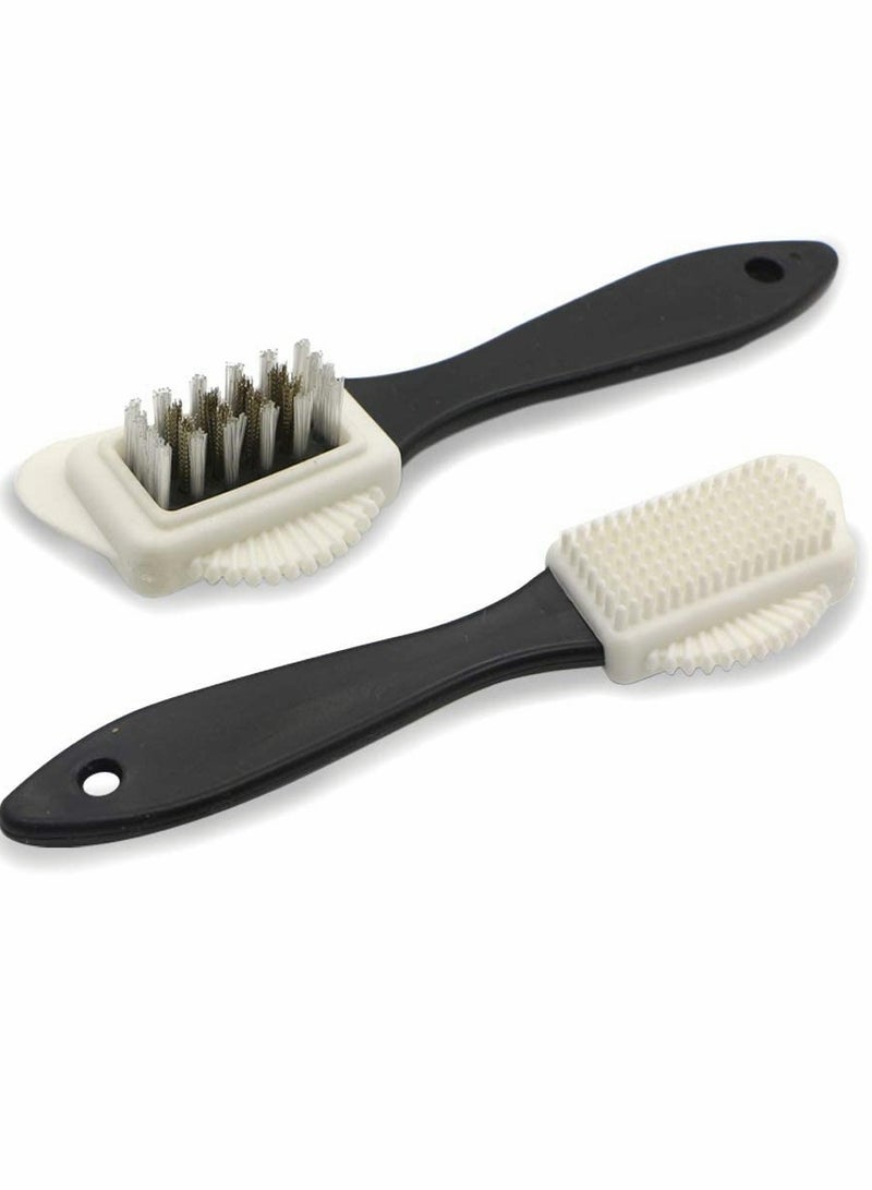 Excefore Shoe Brush Set, 2 Pcs Suede Shoe Brush And Scrub Brush - Image 1
