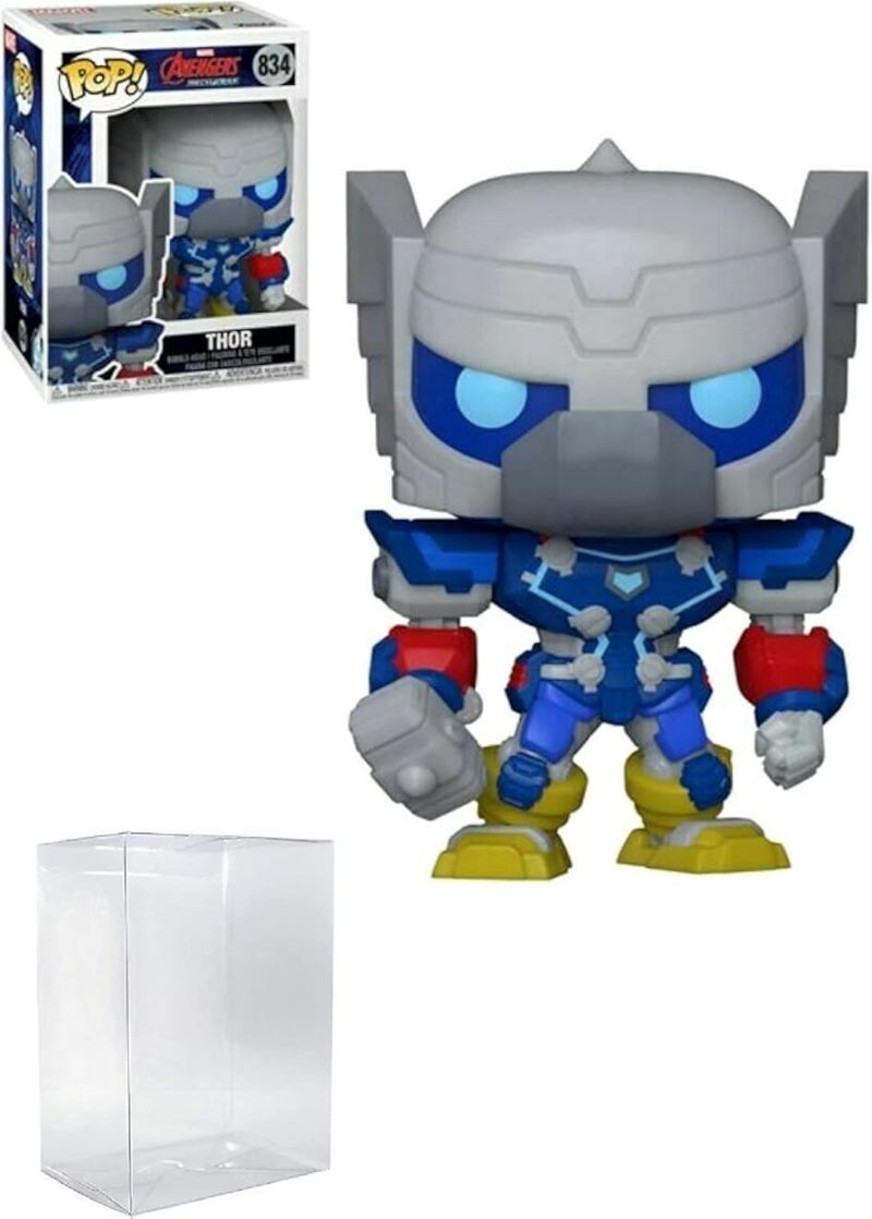 Funko Thor Pop #834 Marvel Mech Strike: Vinyl Figure (Includes Ecotek Pop Box Protector Case)