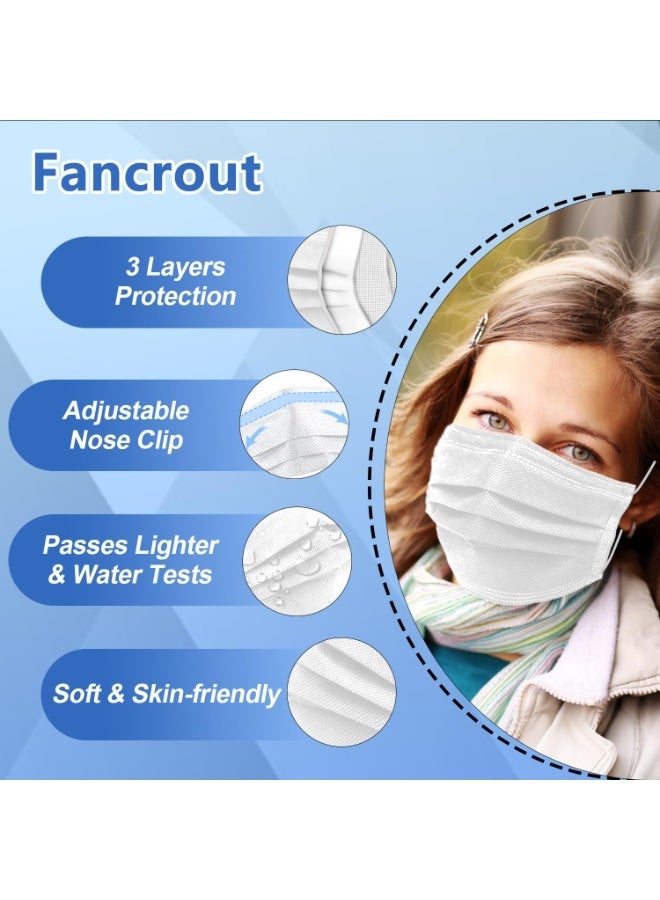 WHO 50Pcs Disposable Face Masks Individually Wrapped, Breathable and Comfortable, 2-Ply Protective Earloop Masks, Anti-Particle and Dust Suitable for Daily  Use - Image 4