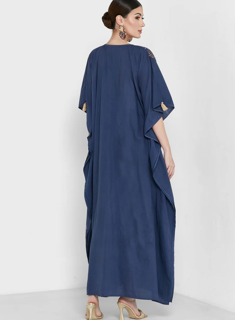 ARABIAN CLOSET Printed Kaftan