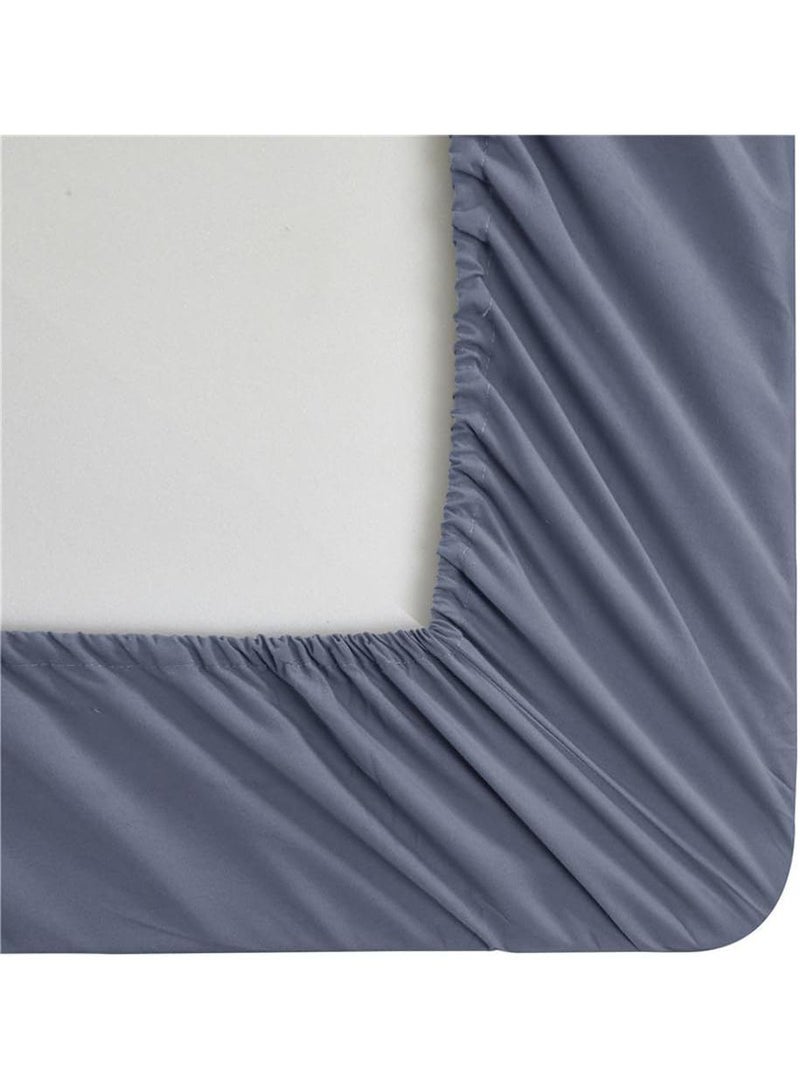Y&D Bed Sheets 274cm * 259cm Bed Hat 182cm * 213cm 35cm Pillowcase 51cm * 101cm * 2 Plain Bedding 4-piece Set  - Image 5