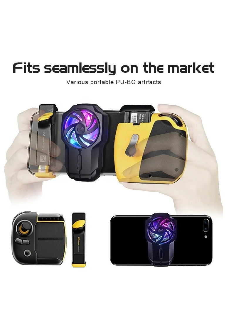 Memo FL05 Mobile Phone Cooler for PUBG Games Gaming Cooling Fan Radiator for iOS Android Cell Phone - Image 3
