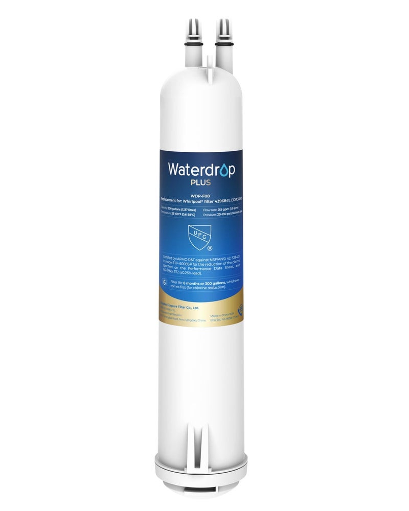 Waterdrop Plus EDR3RXD1 Replacement for Everydrop Filter 3, 4396841, 4396710, 46-9083, 46-9030, NSF/ANSI 401&53 Refrigerator Water Filter - Image 4