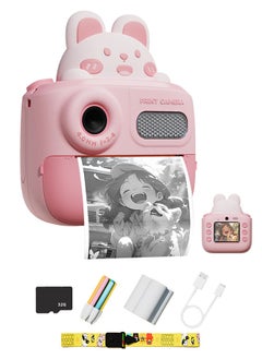 XiuWoo Cute Cartoon Design HD 48 Million Pixels Video Recording 1080P Instant Print Camera Kids Toy for Children  - Image 1