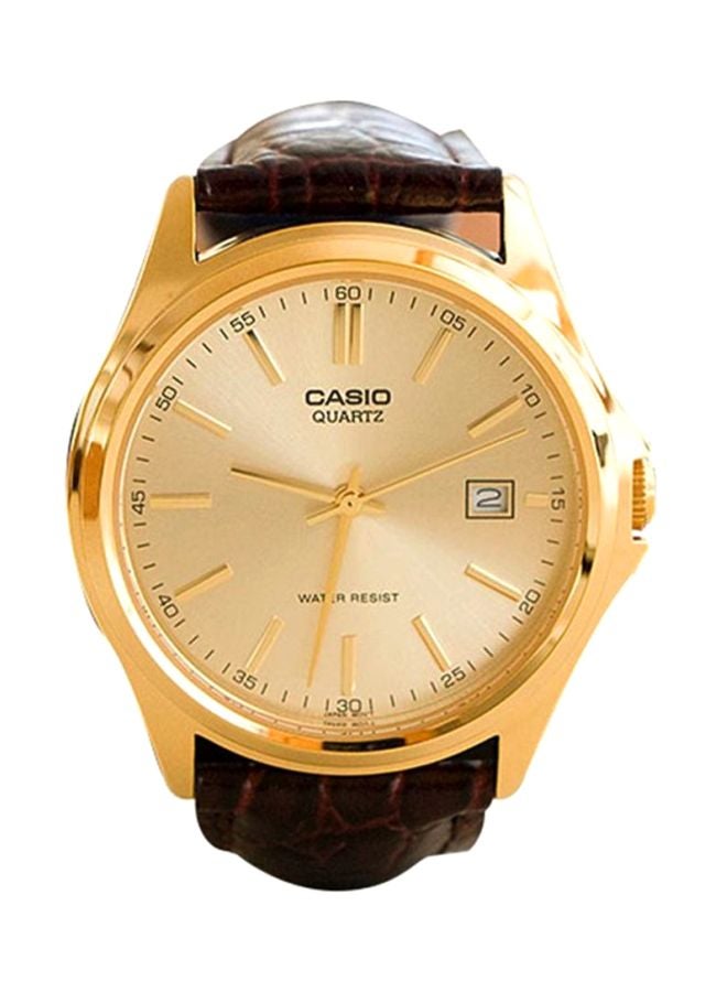 CASIO Men Enticer Analog Watch MTP-1183Q-9ADF - 42 mm - Brown - Image 1