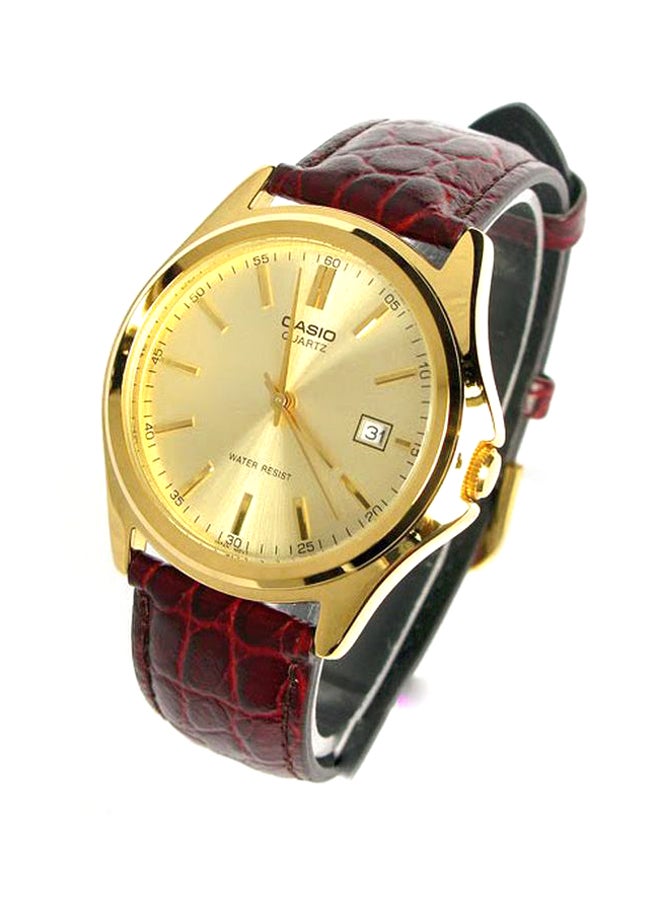 CASIO Men Enticer Analog Watch MTP-1183Q-9ADF - 42 mm - Brown - Image 4