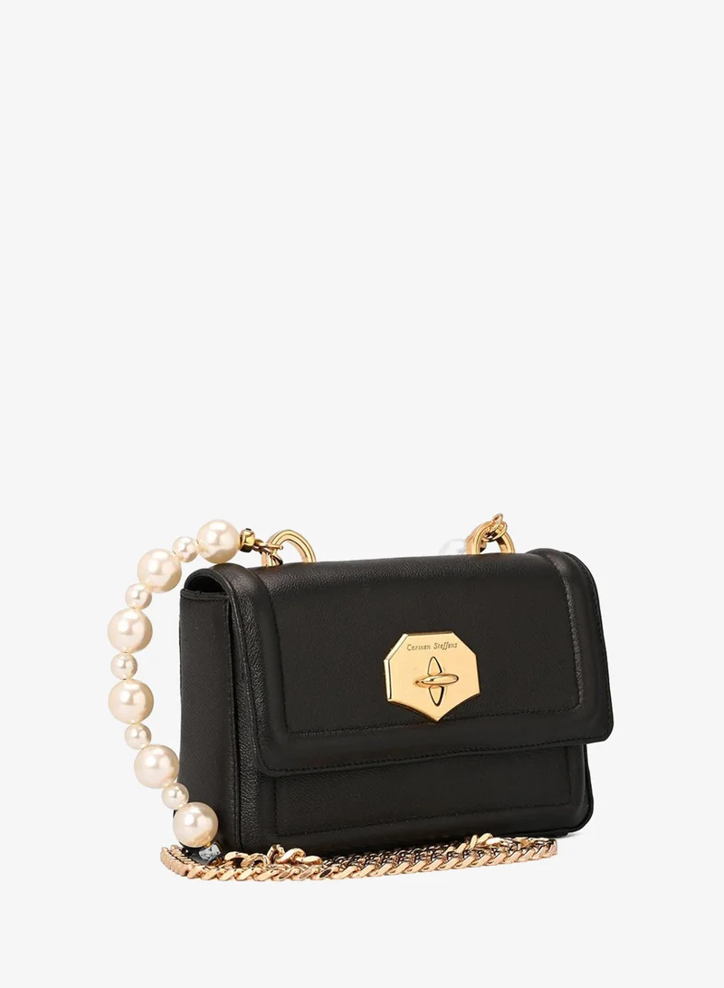 Crossbody Bag Pearl Black