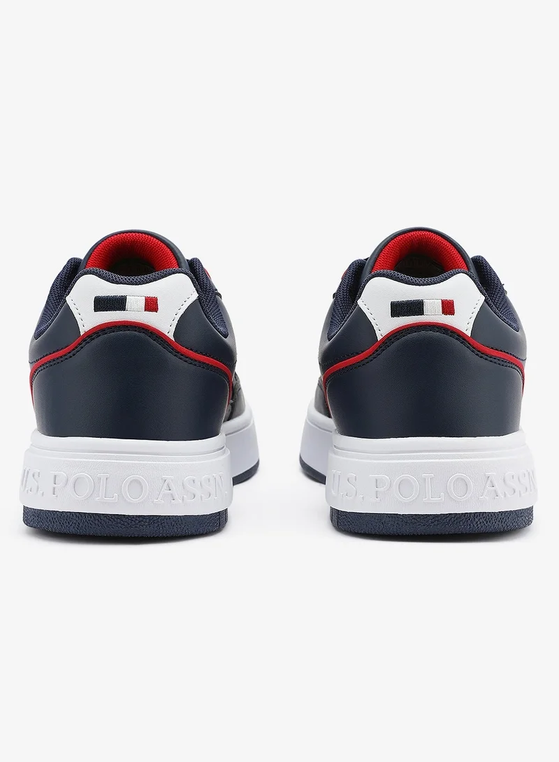 U.S. Polo Assn. Navy Men's Navy Classic Low-Top Sneakers,Lightweight Shoes Casual for Everyday Style for Men | Best Price UAE