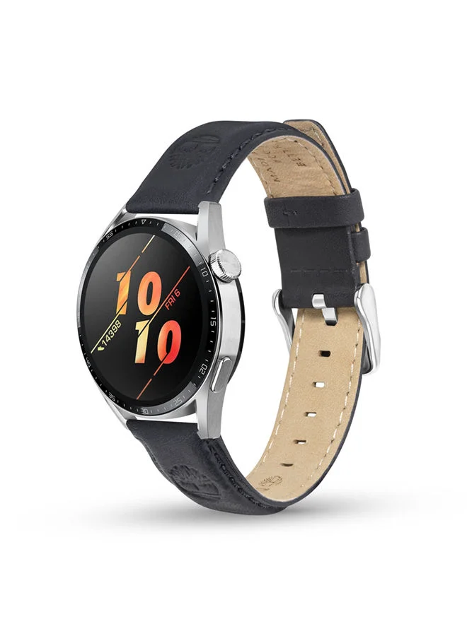 تمبرلاند Universal Replacement Leather Strap For Men And Women Compatible With Apple Watch Series 3-9, SE, Ultra, Ultra 2 (42-44-45-50), Samsung, Huawei Or Quartz Watch With Lug Width Of 22mm