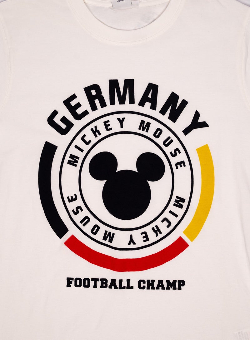 ميكي ماوس - تي شيرت رجالي ألمانيا - Image 2