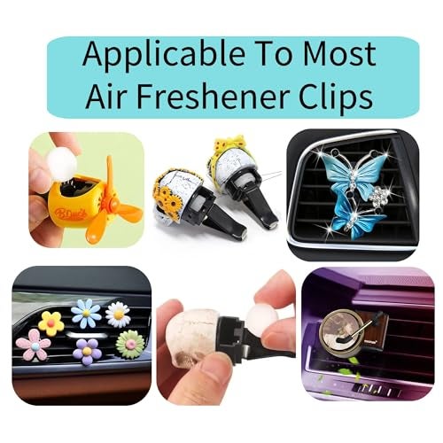 TinyGuardian Car Air Freshener Refills, 30 Pcs Individual Package Car Air Vent Clip Replacement Pads Solid Fragrance Scent Air Freshener Refill Tablets (Lavender+Ocean+Cologne) - Image 5