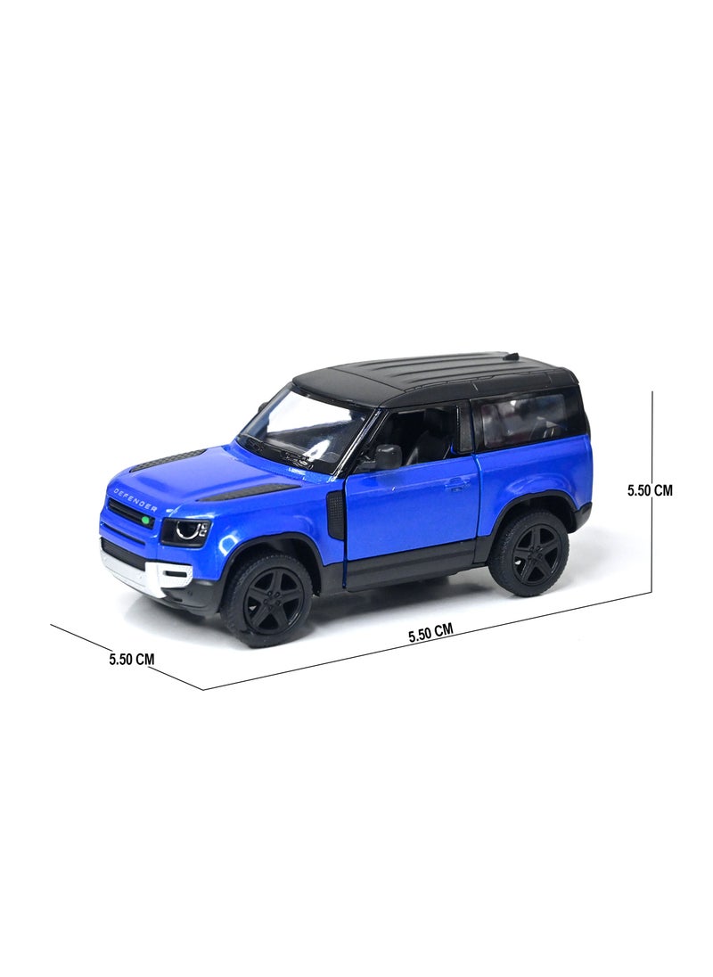 Kinsmart 1:36 Scale Door Openable Pull Back Action Land Rover Defender 90 Diecast Metal Alloy Toy Car  - Image 4