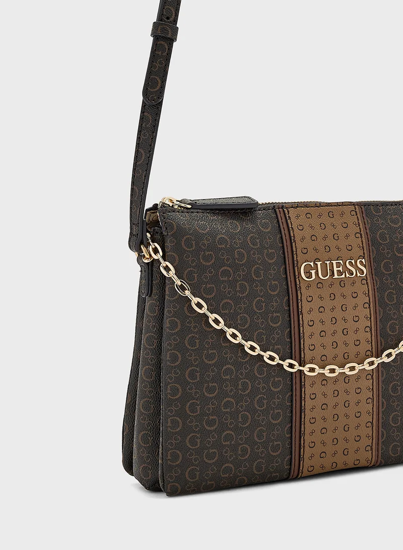GUESS Suma Top Zip Crossbody