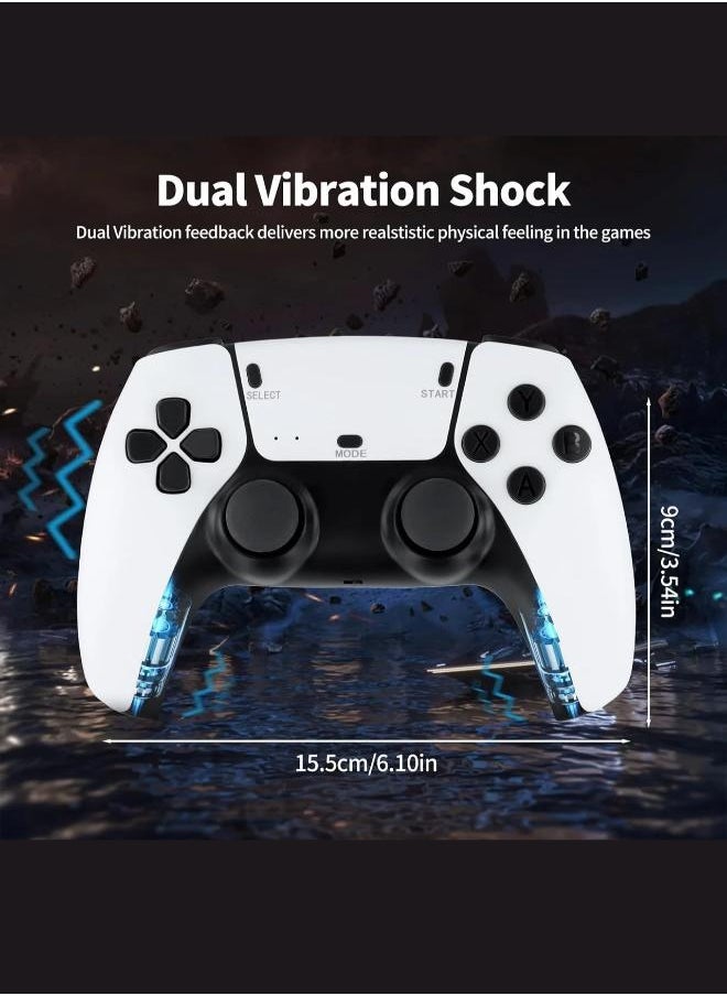 MANAM TRADING M15 Wireless Retro Game Stick - 2.4G Wireless Controllers HD Output System 23 Emulators 20000+ Games, Plug and Play Video Game Console.  - Image 2
