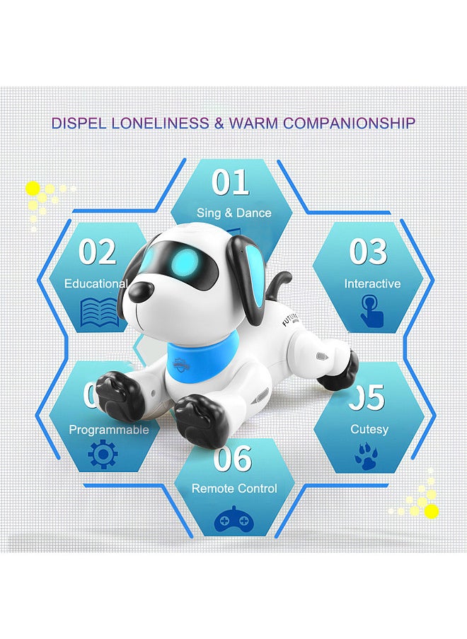 LE NENG TOYS - LE NENG K21 Electronic Robot Dog Stunt Dog Remote Control Robot Dog Toy Voice Control Programmable Music Dancing Toy for Kids Birthday  Gift - Image 1